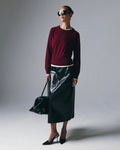Tove Layered Cashmere Blend Crewneck