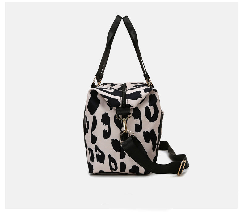 Animal Print Travel Duffel Bag