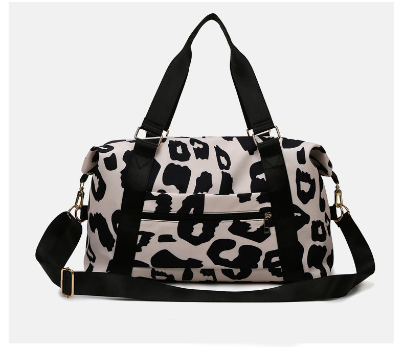 Animal Print Travel Duffel Bag