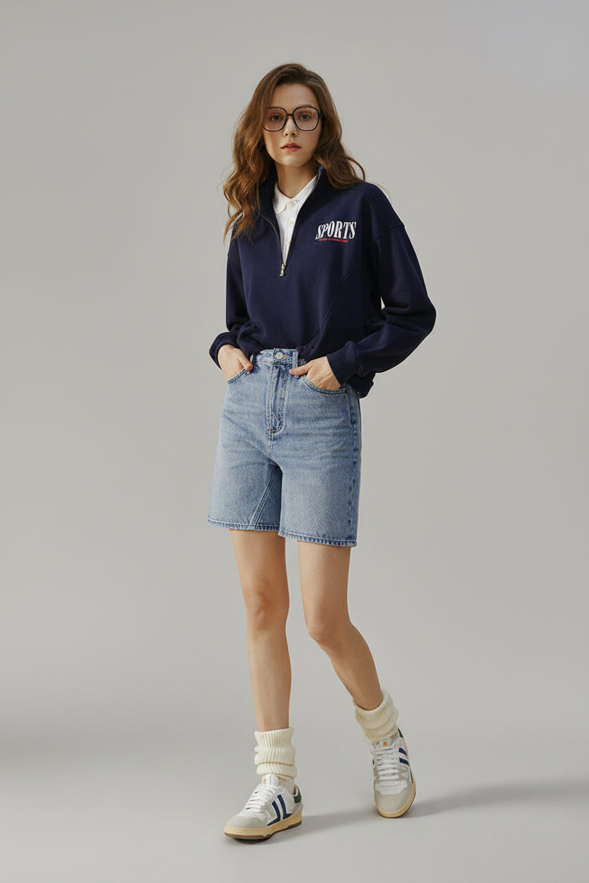 Angeles High Rise Shorts