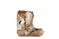 NADIANNA-BROWN FAUX FUR BOOT