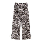 Animal Print Matching Pants
