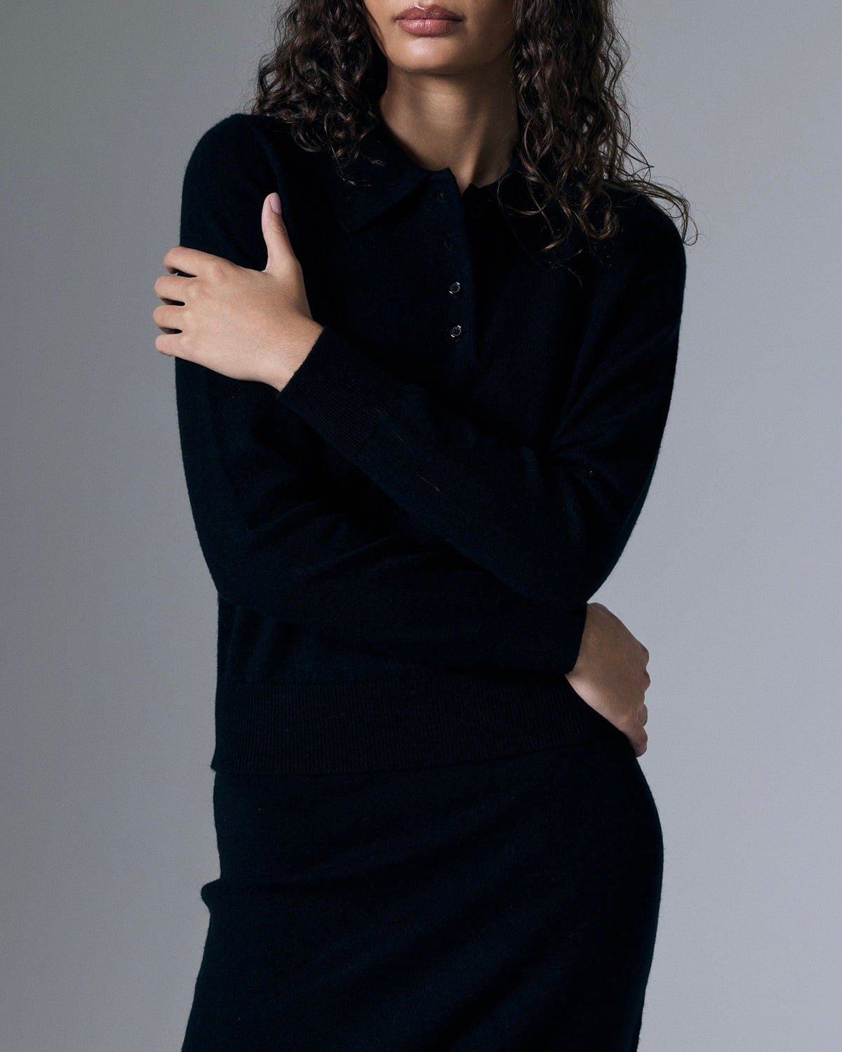 Tove Cashmere Blend Polo