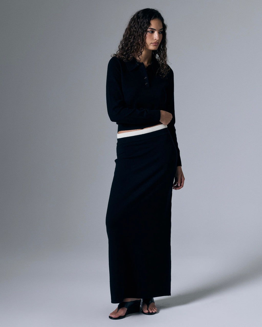 Tove Cashmere Blend Polo