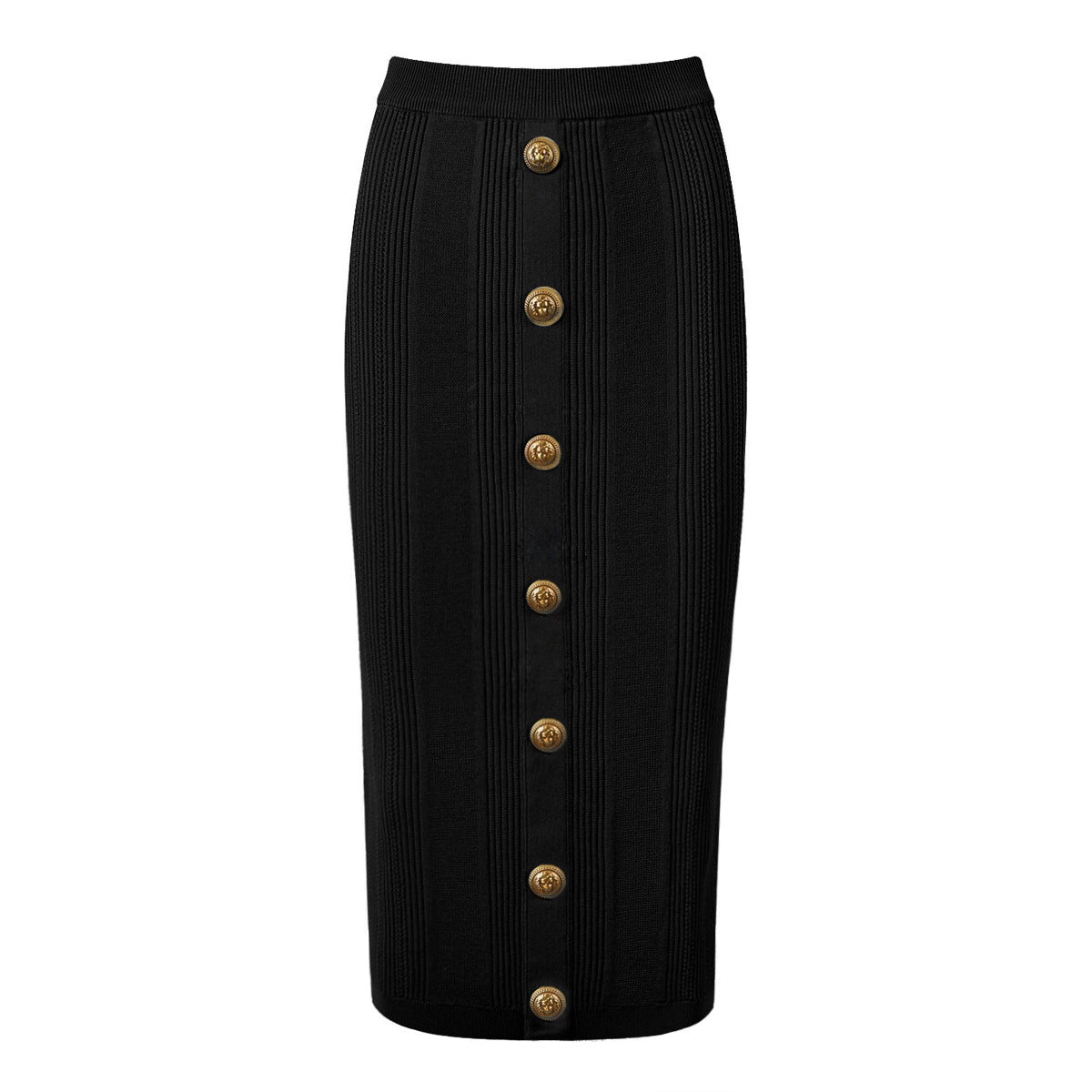 Classic Pop Knitted Midi Skirt