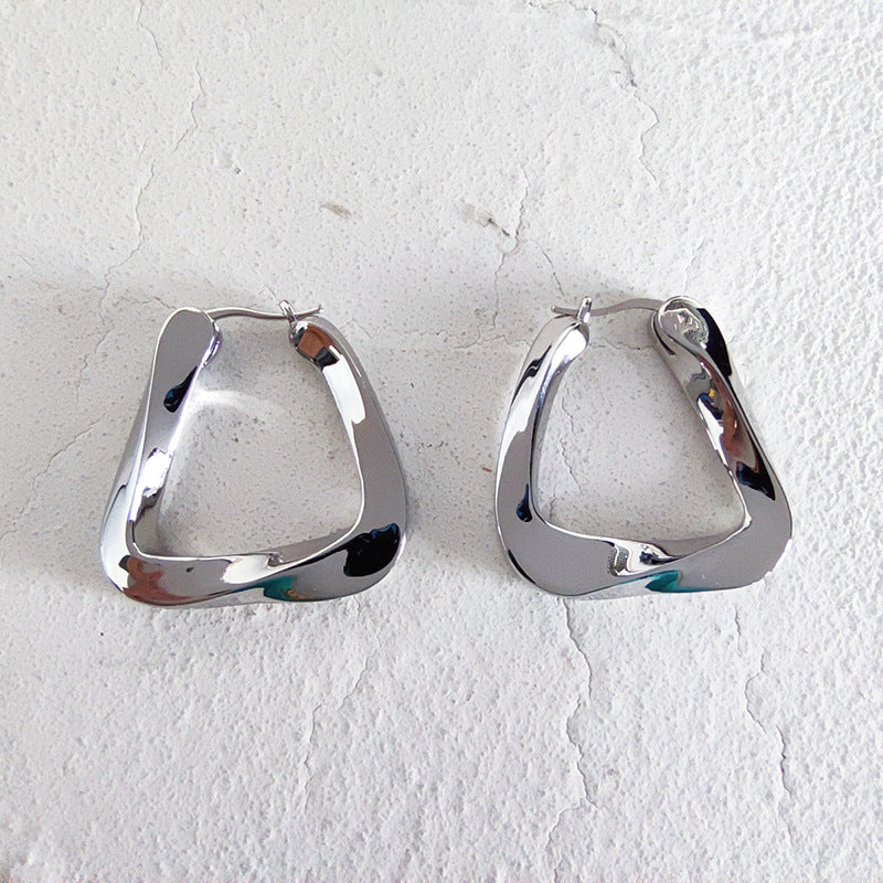 Irregular Triangle Earrings