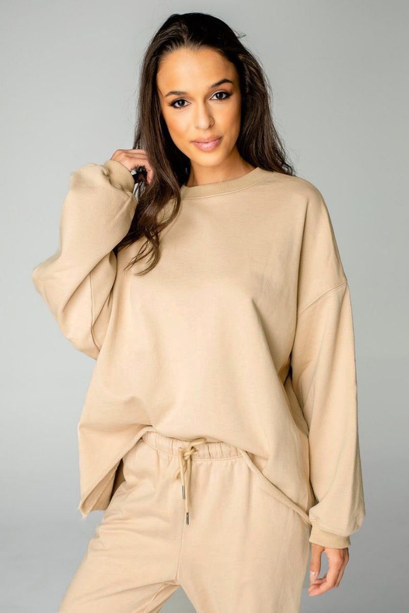 Casual Fleece Loungewear Set