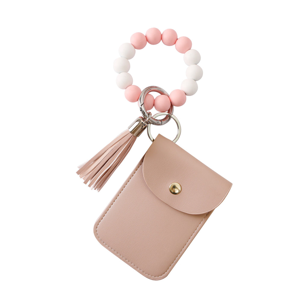 Silicone Coin Bracelet Purse Keychain