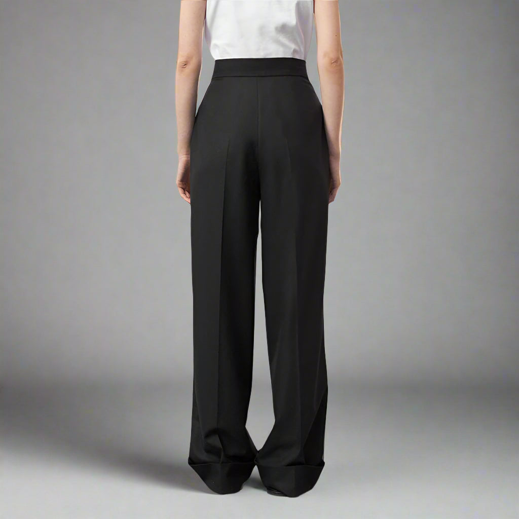 Black Mopping Work Pant