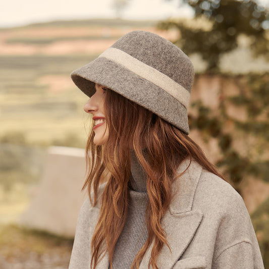 Knitting Wool Bucket Hat