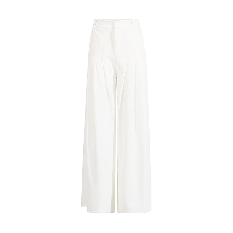 Spring Wide Leg Women Two Piece Sets