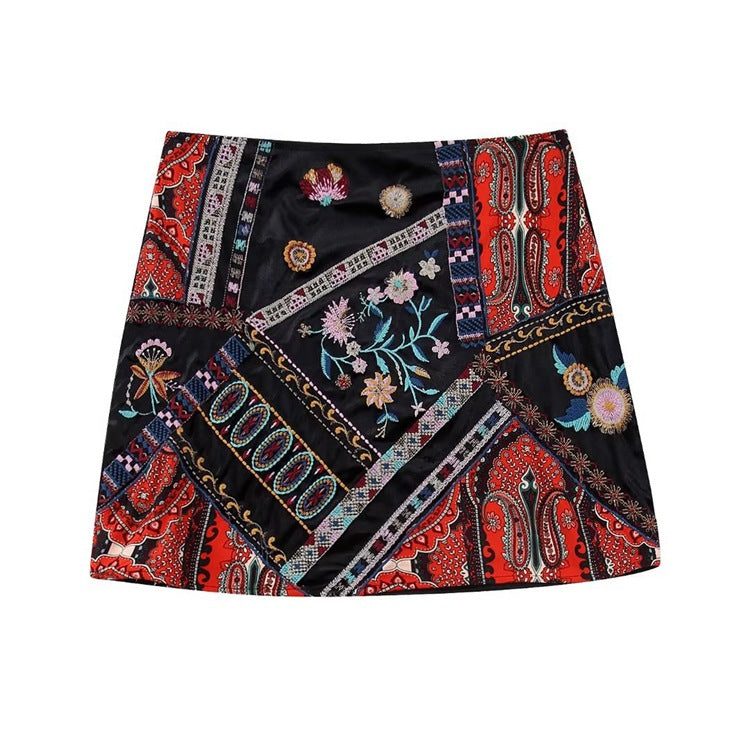 Retro Mini Skirt