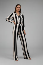 Striped suit