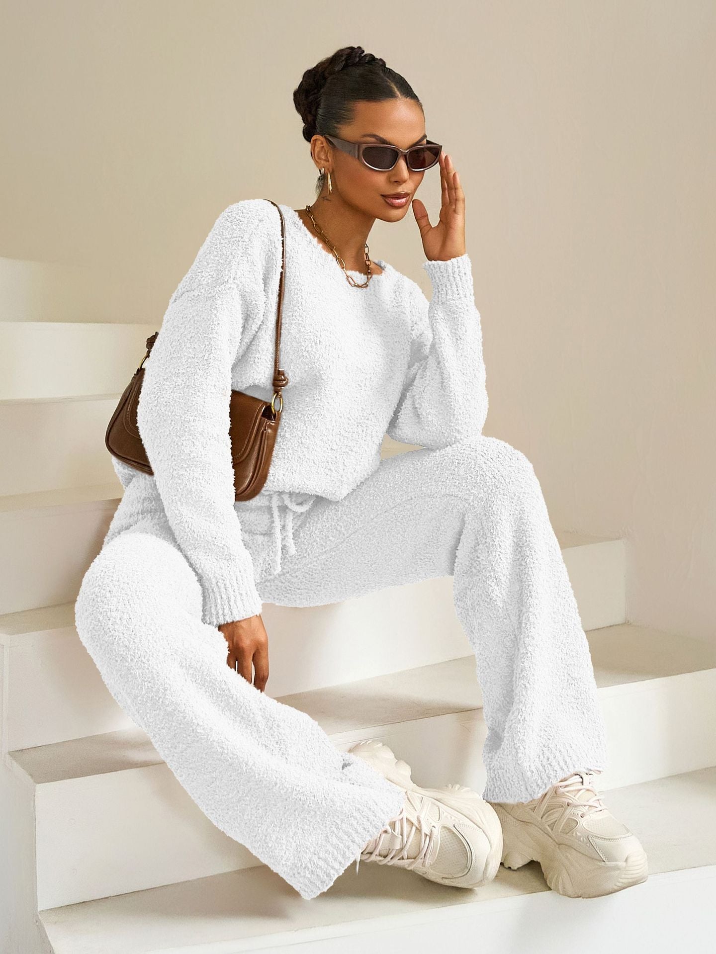 Knitted Thick Warm Sets