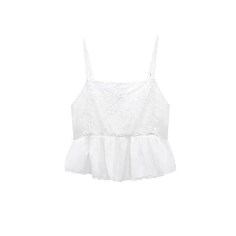 Embroidered Cami Top