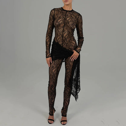 Floral Lace Jumpsuit