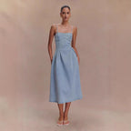 Denim Cami Sling Dress