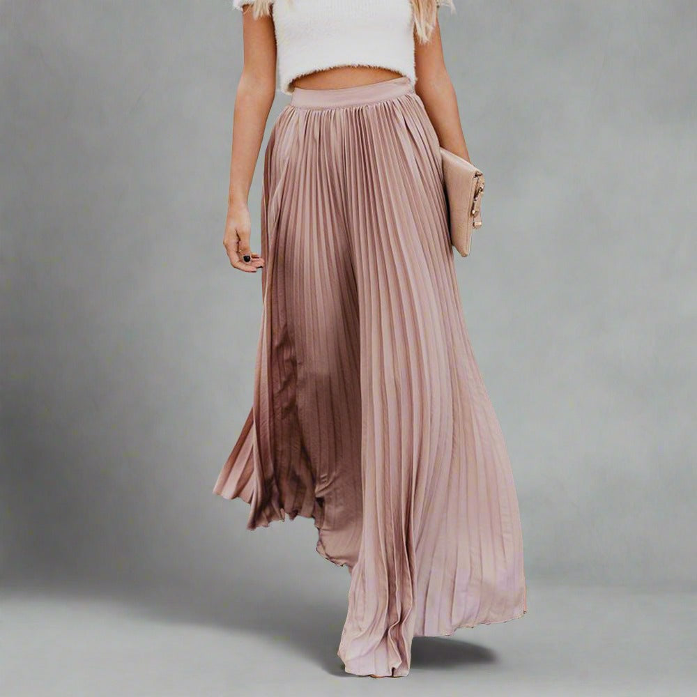 Pleated Mopping Skirt