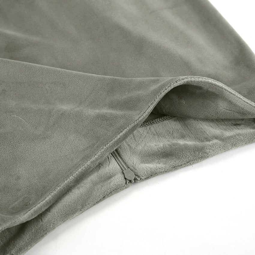 Silver Fox Fishtail Skirt