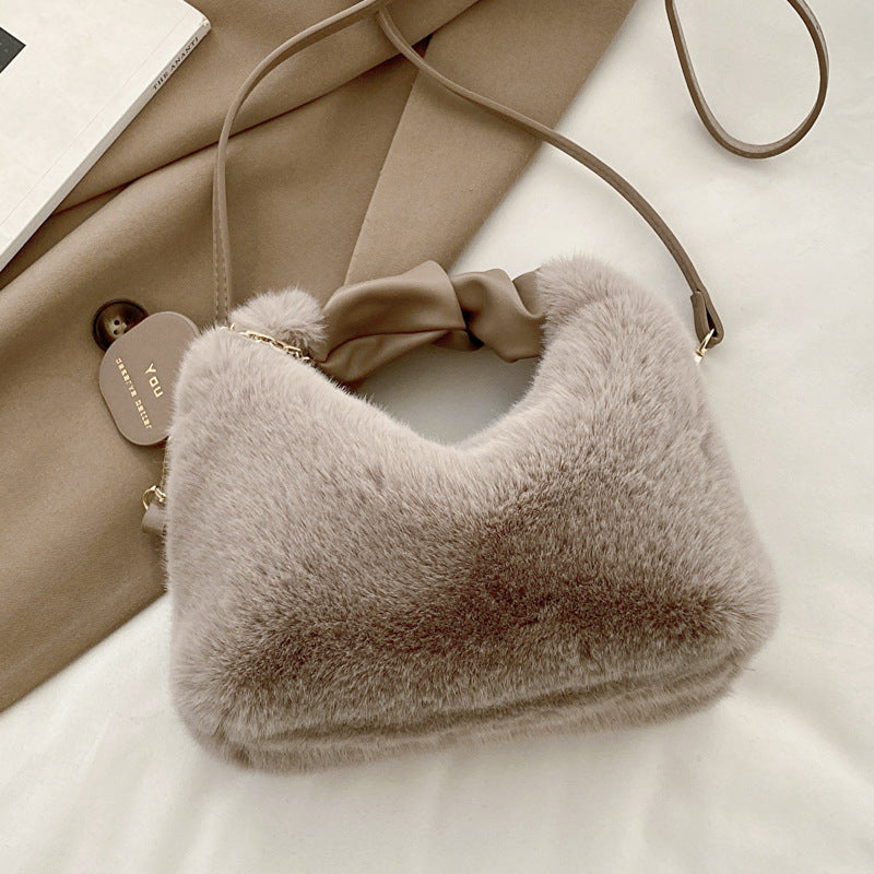 Cute Plush Winter Bag