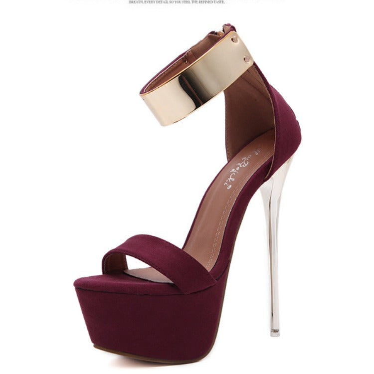 Suede Stiletto Heels
