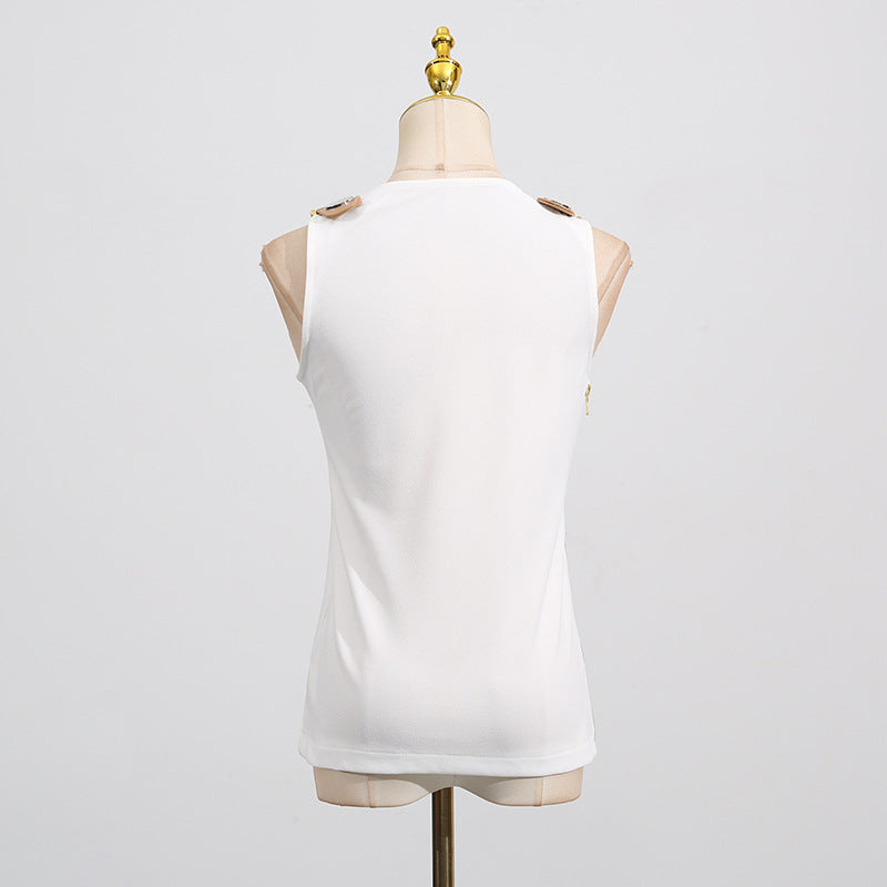 Metal Decoration Stitching High Sense Solid Small Sling