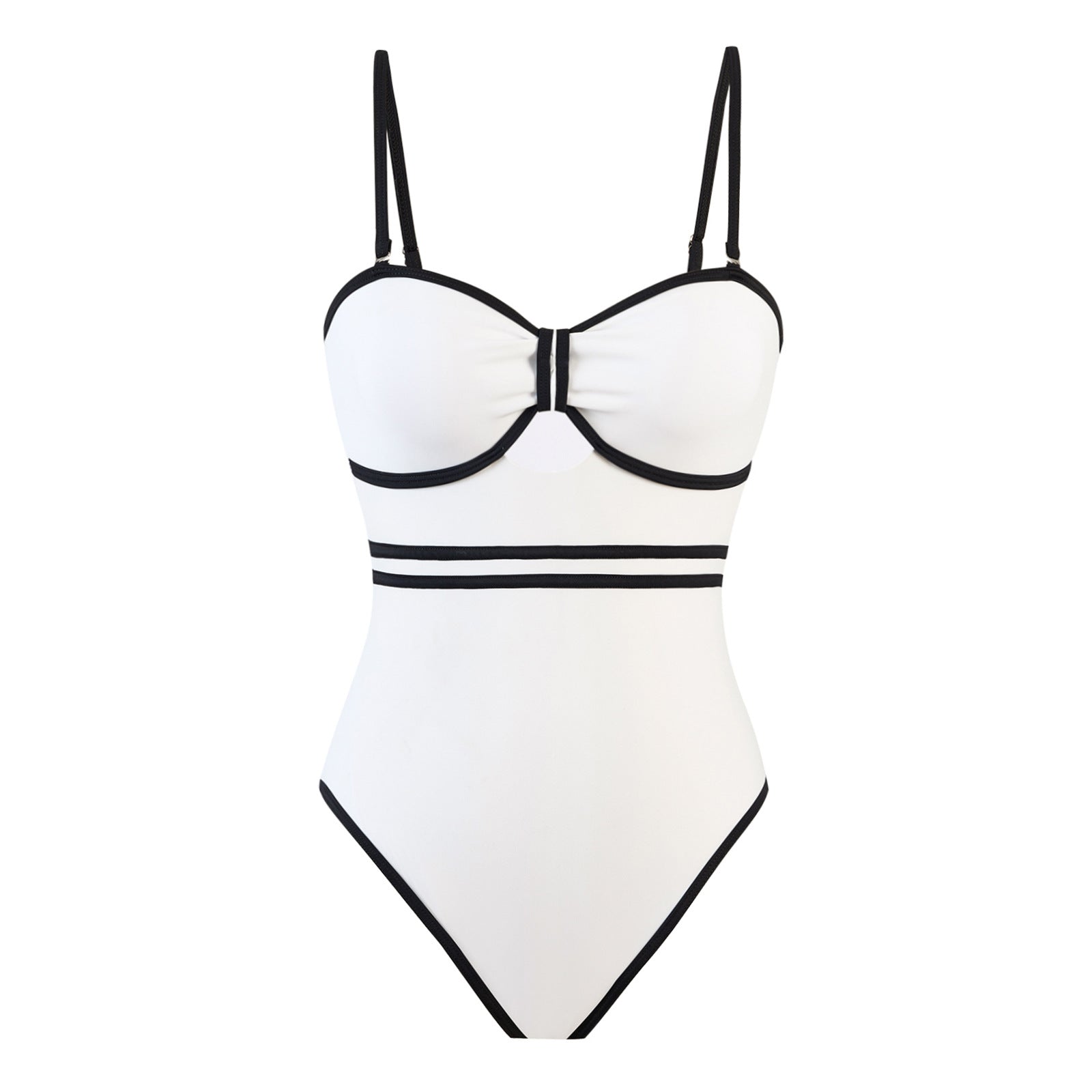 One Piece Swimsuit & Cover Skirt Set
