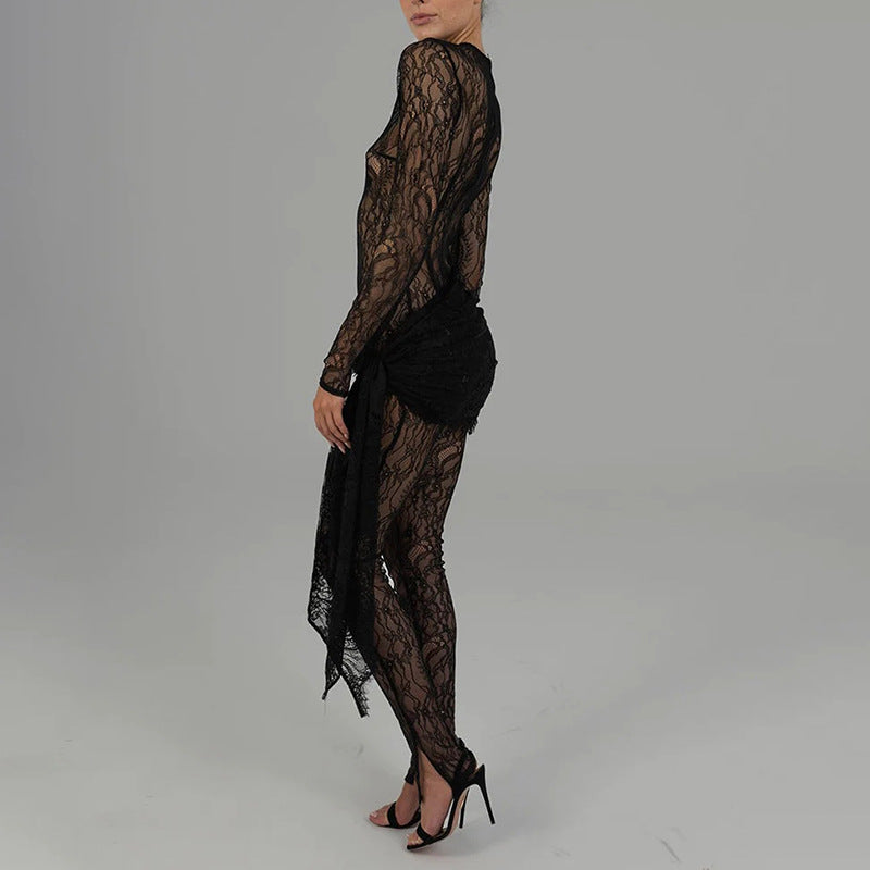 Floral Lace Jumpsuit