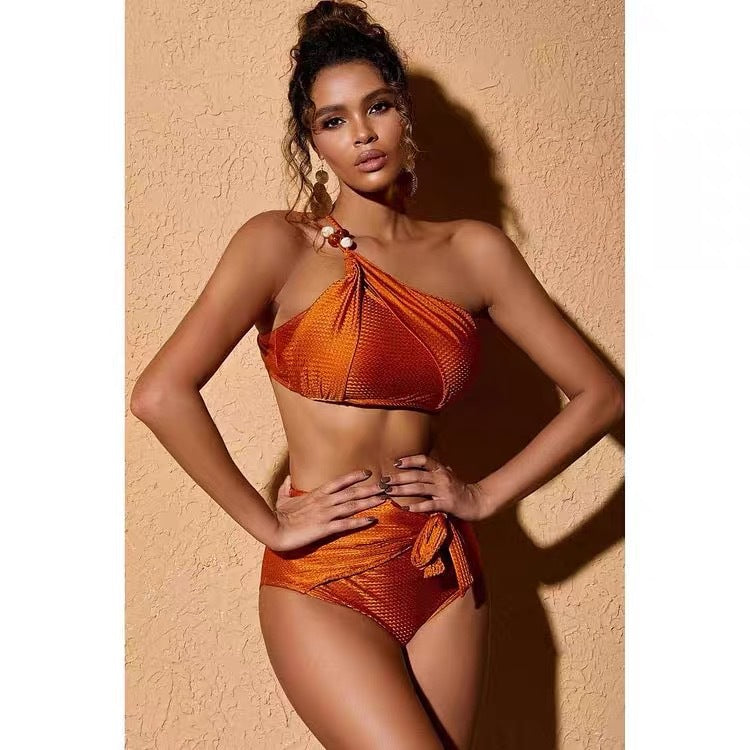 Push up Bikini Split Swimwear Set