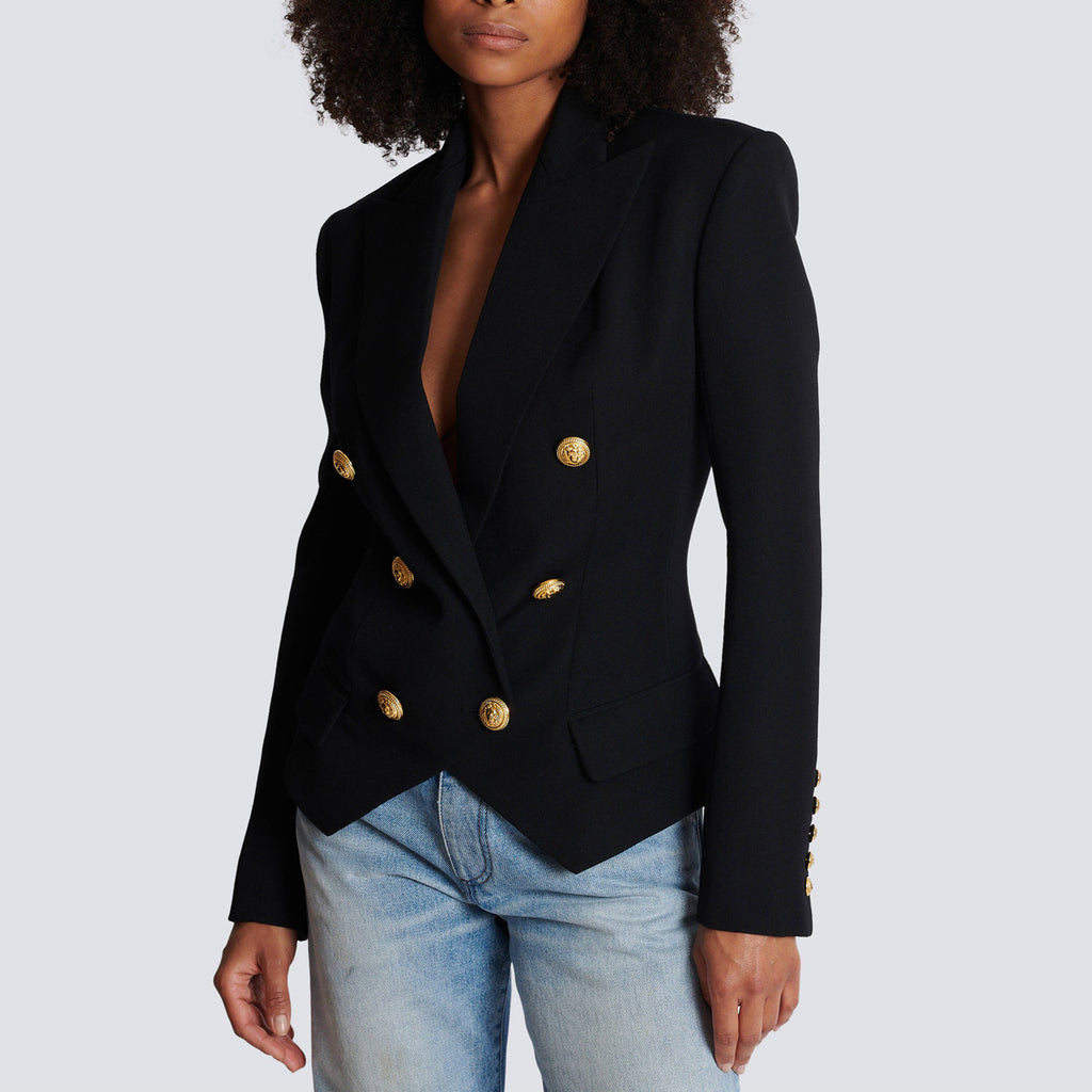 Popular Black Classic Slimming Blazer