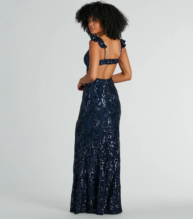 Women Clothing Sexy Sequined Dress All Matching Maxi Dress