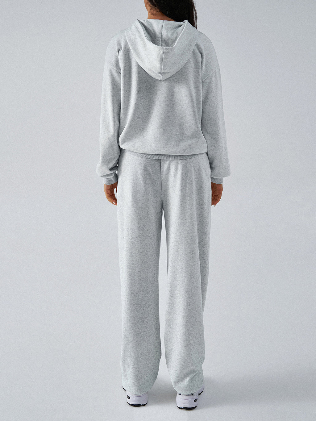 Hooded Sweater Sweat Set