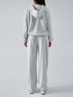 Hooded Sweater Sweat Set