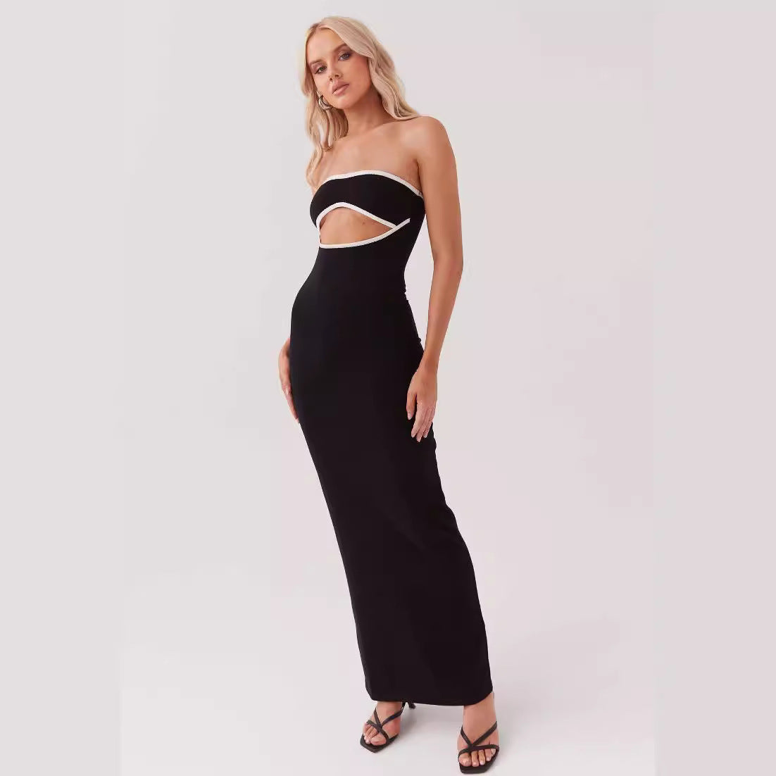 Tube Top Knitted Dress