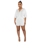 Fitted Waist Romper