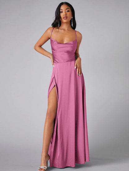 Sexy Slim Fit Backless Formal Dress