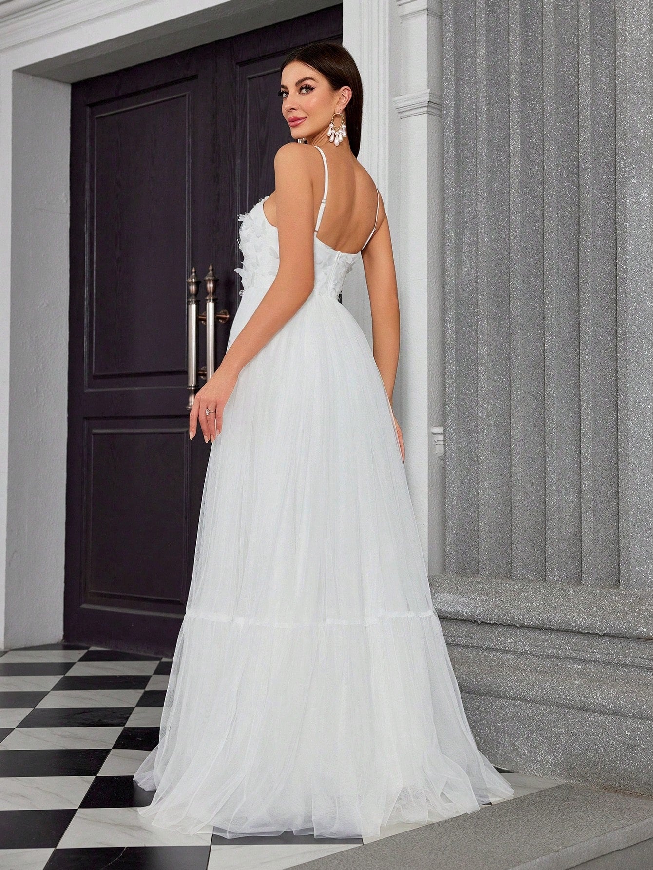 White Light Wedding Dress