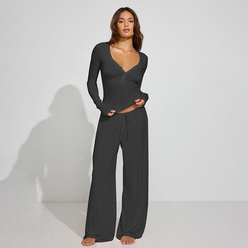 Casual Two Piece Loungewear Sets