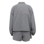 Sprint Zip Jacket Shorts Set