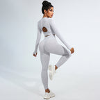 Long Sleeve Sports Top & Leggings