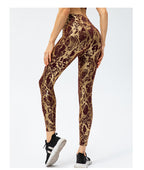 Snake Print Yoga Leggings