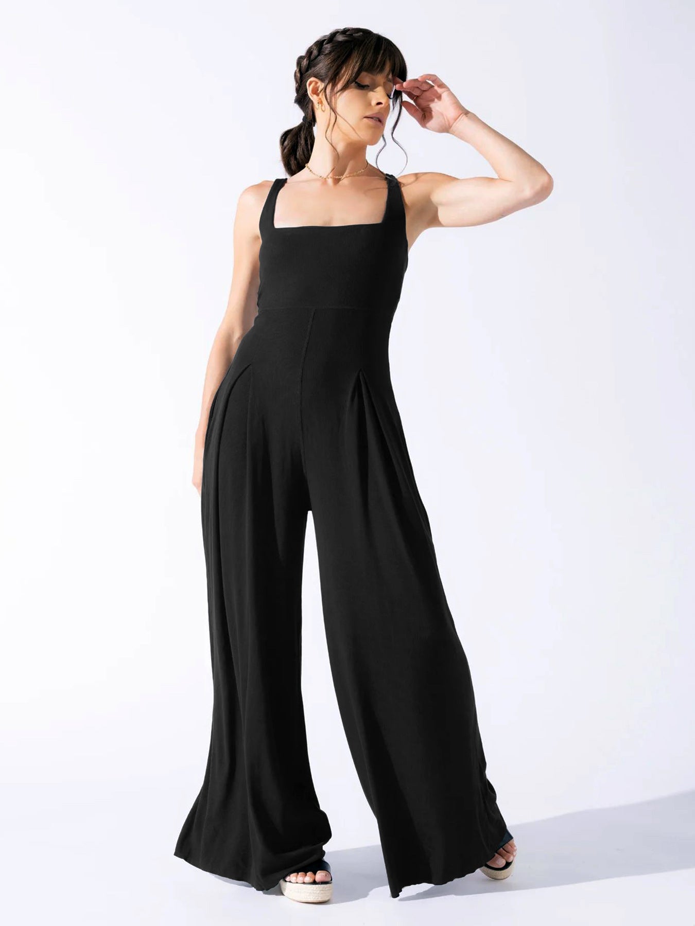 Loose Wide Leg Jumpsuit