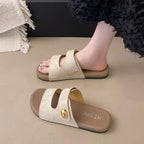 French Birkenstock Style Slippers