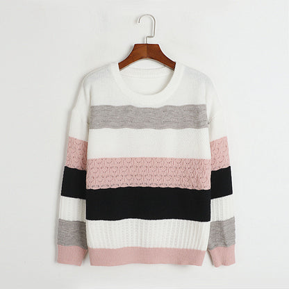 Crew Neck Loose Sweater