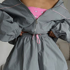 Sprint Zip Jacket Shorts Set