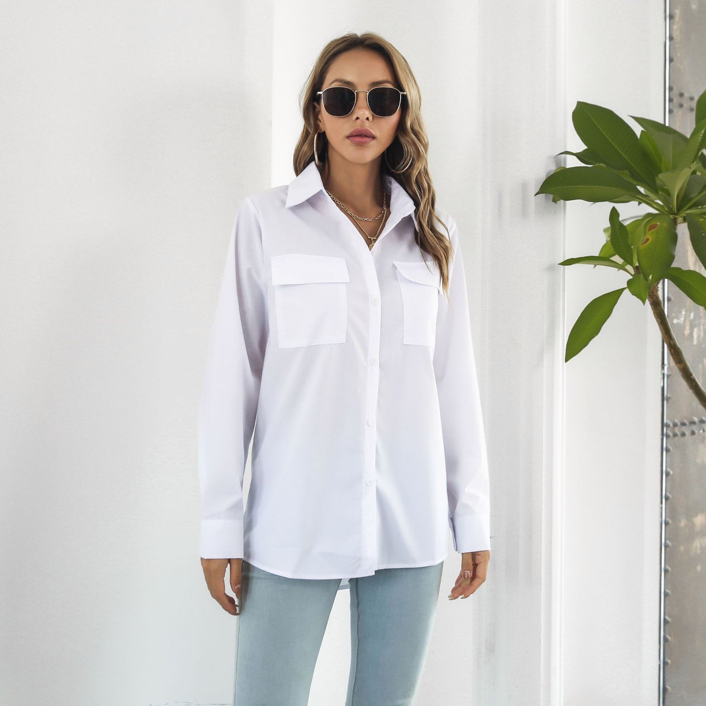 Cotton Pocket Shirt