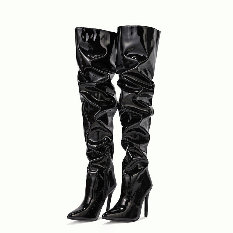 Catwalk Pointed Stiletto Heel Boots