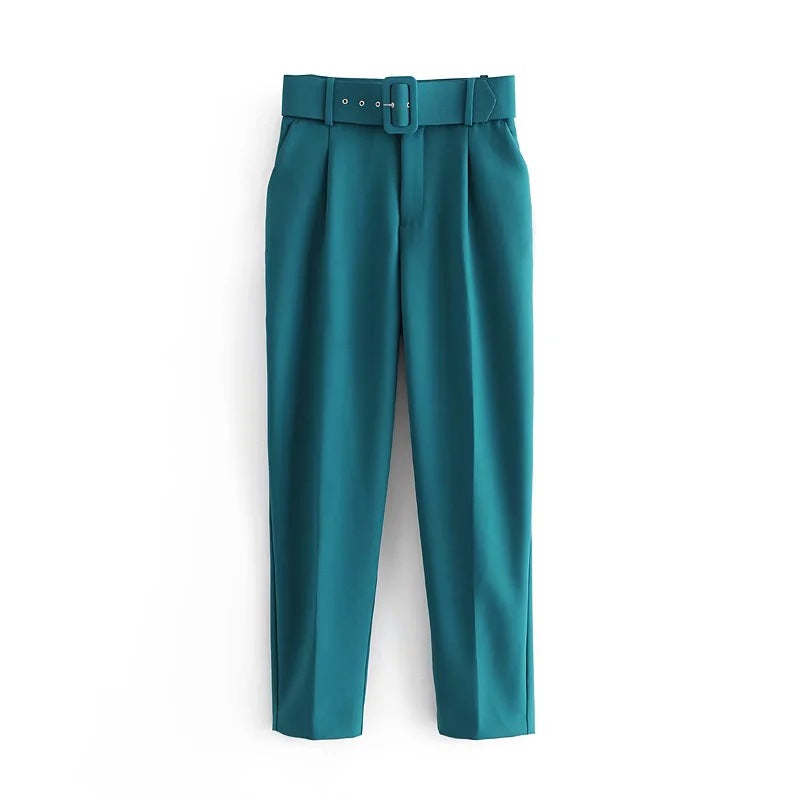 Autumn Pleated Pants