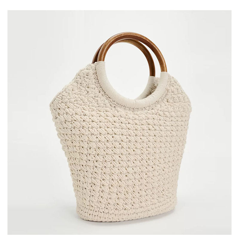 Vacation Beach Thread Woven Tote Bag