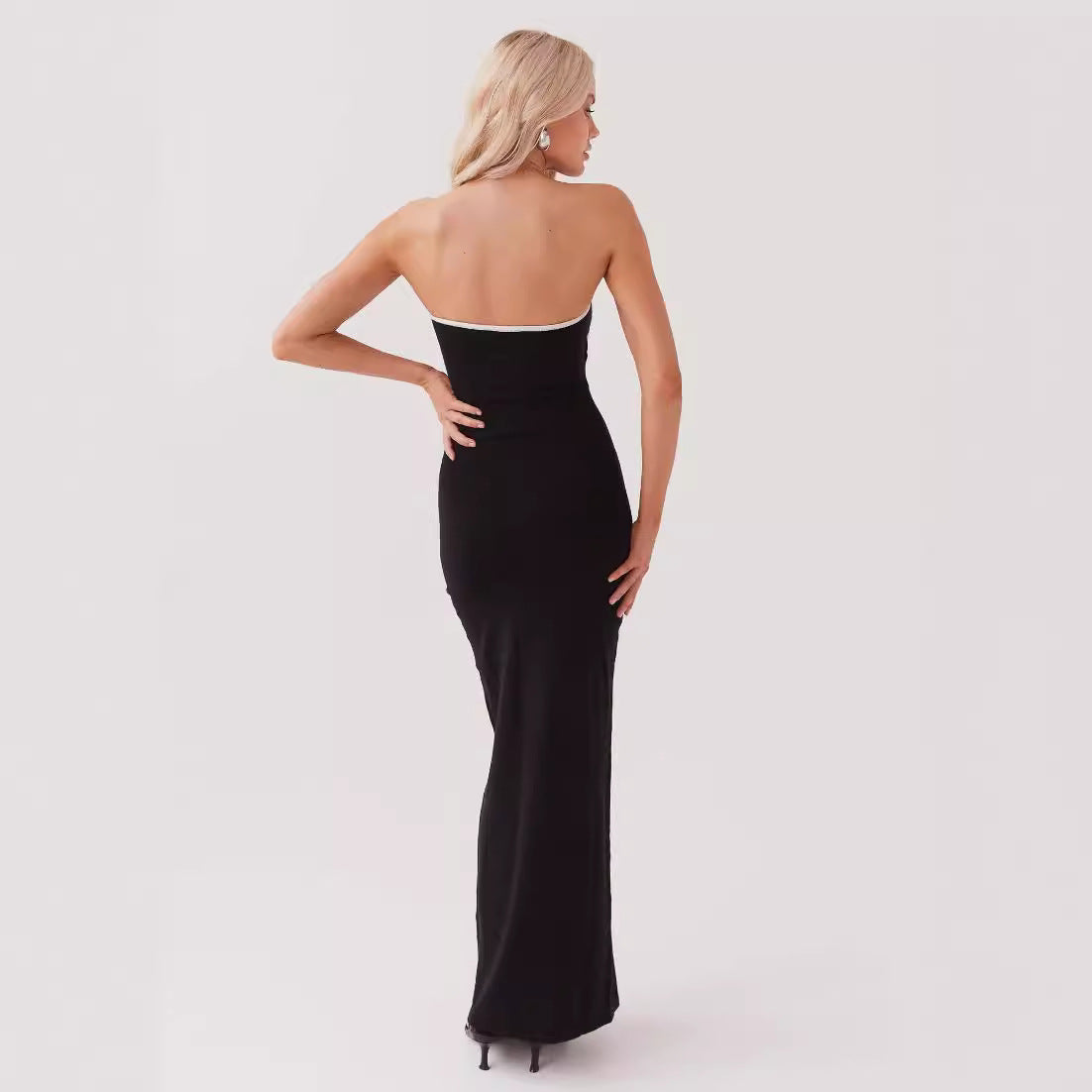 Tube Top Knitted Dress